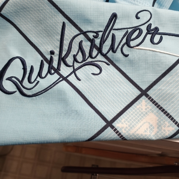 Quicksilver Blue Swim Trunks/Board Shorts Size 30 - Picture 5 of 5